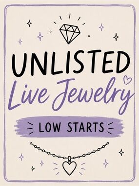 Unlisted Low Start Jewelry for Live Show